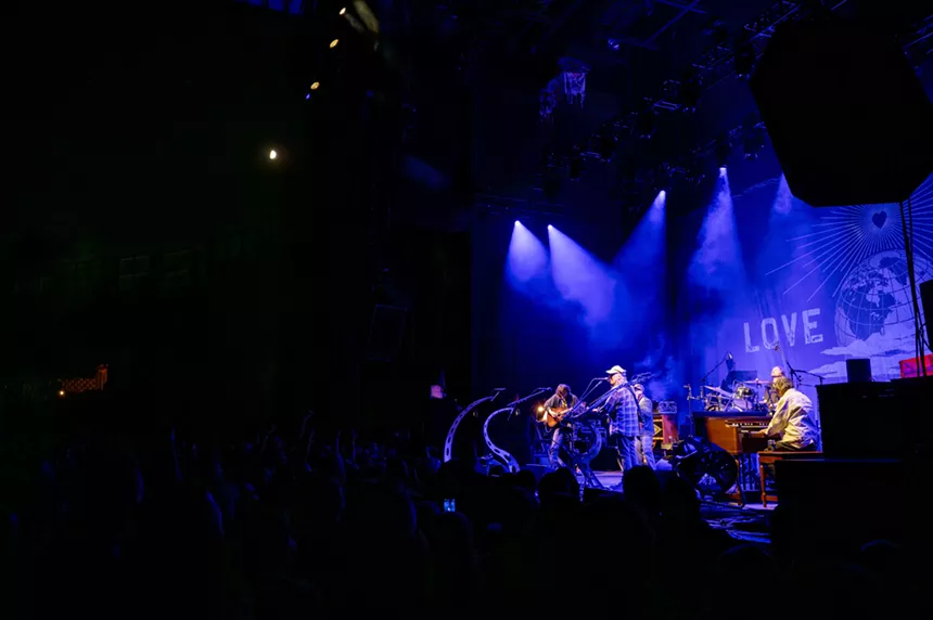 Neil Young & the Chrome Hearts performing at Fiddler's Green