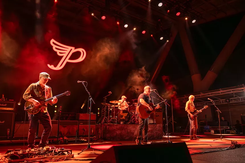 Pixies and Spoon performing at Red Rocks