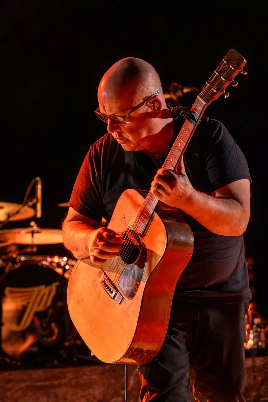 Pixies and Spoon performing at Red Rocks