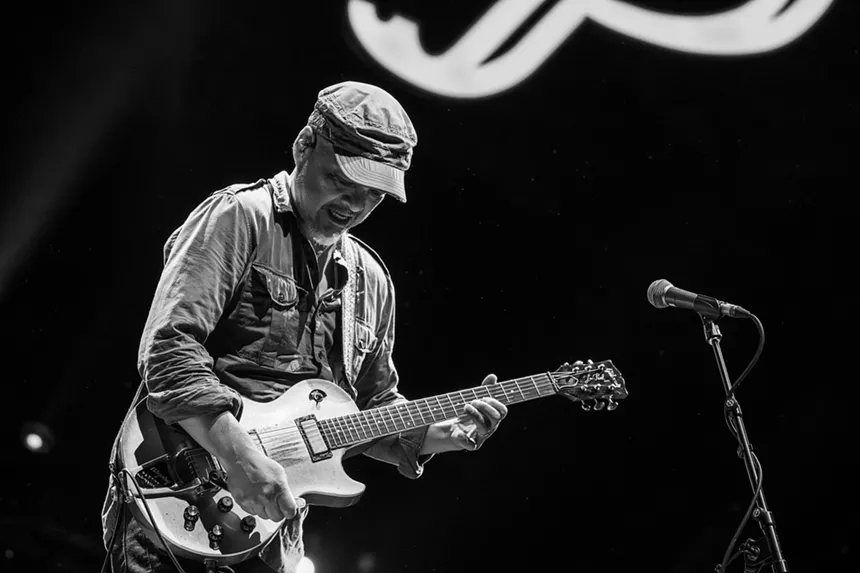 Pixies and Spoon performing at Red Rocks