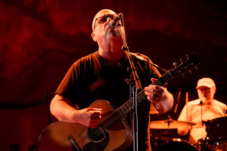 Pixies and Spoon performing at Red Rocks