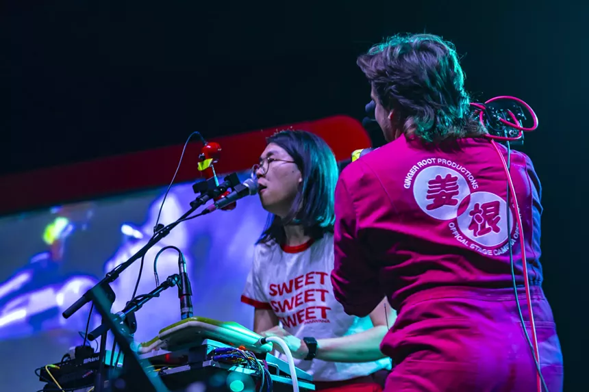 Ginger Root opened for Japanese Breakfast at the Mission Ballroom.