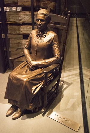 Clara Brown sculpture at the National Museum of African American History and Culture. - RON COGSWELL, FLICKR