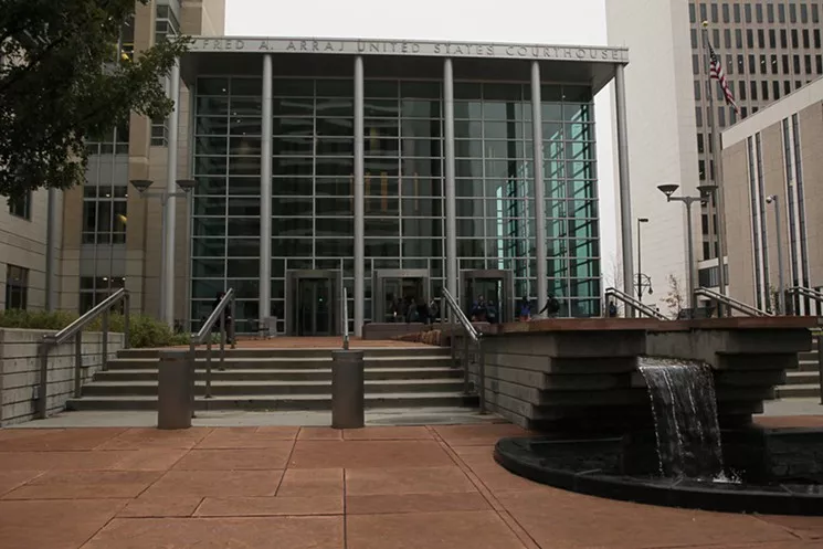 The Alfred A. Arraj Federal Courthouse, where the class action suit is playing out. - PHOTO BY BRANDON MARSHALL
