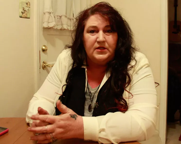 Luke Pelham’s mother, Terri Cloonan-Pelham, supports the effort to reduce the penalty for felony murder. - JIM NARCY