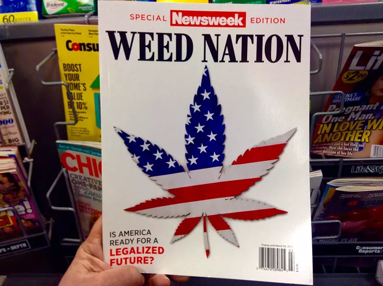 Pictured is a new marijuana strain named "Lee Greenwood." - MIKE MOZART AT FLICKR