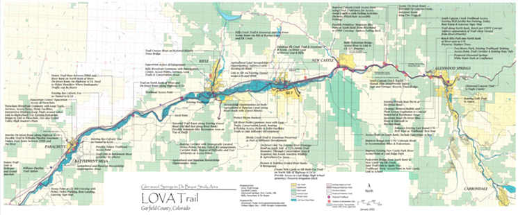 Lower Valley Trail. - COLORADO DEPARTMENT OF NATURAL RESOURCES