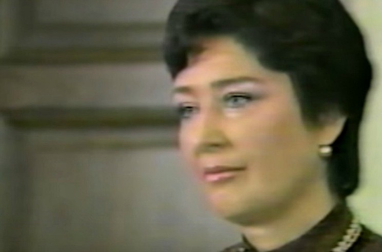 Anne Gorsuch (later Anne Gorsuch Burford) during her time heading the Environmental Protection Agency in the administration of President Ronald Reagan. - YOUTUBE