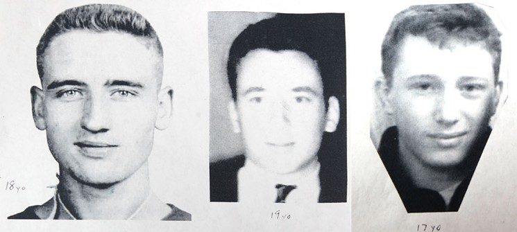 Neal Cassady (from left), Robert Hyatt and Henry Hyatt, Robert’s son. - COURTESY OF ROBERT HYATT