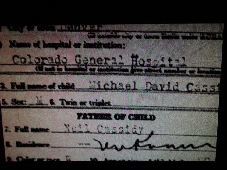 Detail of Robert Hyatt's birth certificate. - COURTESY HEATHER DALTON