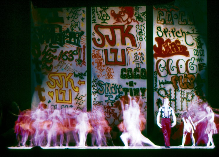 UGA performs during the Deuce Coupe ballet, 1973. - PHOTO BY HERBERT MIGDOLL, COURTESY OF ROGER GASTMAN.