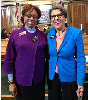 State senator Rhonda Fields, a death-penalty supporter, stepped down from the committee hearing Guzman's repeal bill. - RHONDAFIELDS.COM