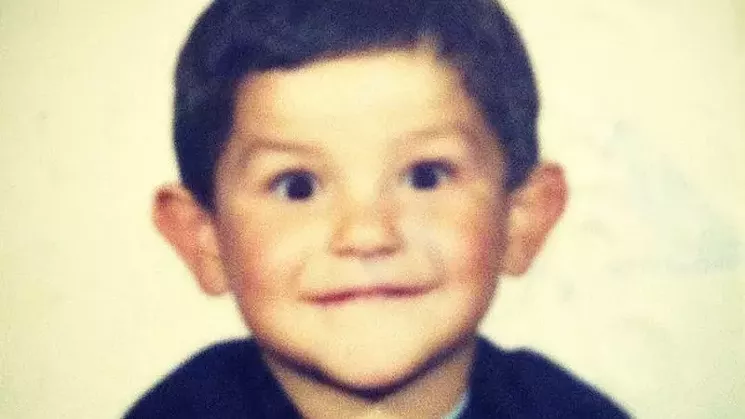 A photo of Marco Dorado used for the passport he possessed when he first came to the United States. - FACEBOOK