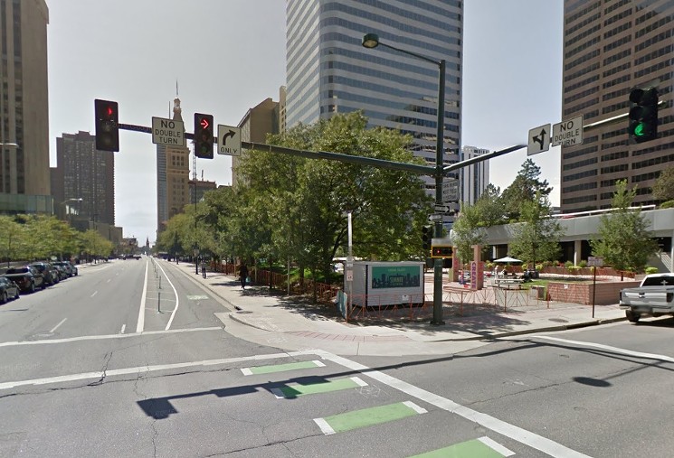 Arapahoe and 18th. - GOOGLE MAPS