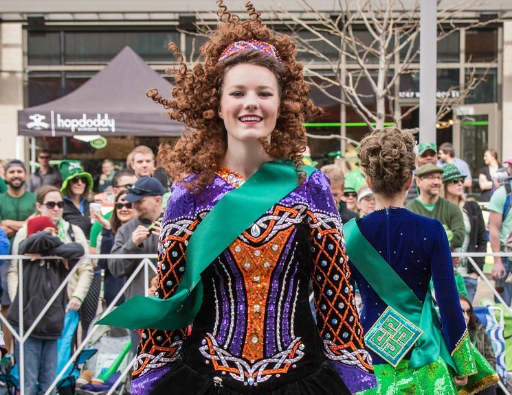 Step right up for Denver's St. Patrick's Day parade. - KEN HAMBLIN III