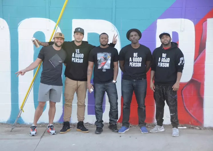 From left to right: Stefan Olander, Darian Simon, Necos Jackson, Thomas Evans and Julian Donaldson. - LINDSEY BARTLETT