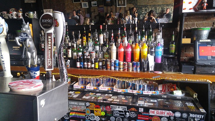 The booze options at the Matchbox are plentiful and affordable. - SARAH MCGILL