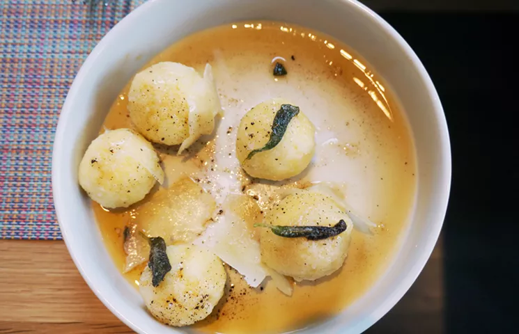 Simplicity is the key to this dish at 12@MADISON. - MARK ANTONATION