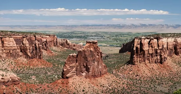 The Colorado National Monument near Grand Junction, as seen in the Center for Western Priorities PSA. - CENTER FOR WESTERN PRIORITIES VIA YOUTUBE