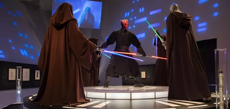 April 9 is the final day to see Star Wars and the Power of Costume exhibit at the Denver Art Museum. - PHOTO COURTESY OF DENVER ART MUSEUM