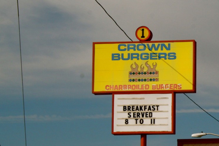 Crown Burgers is Denver's blue-collar burger joint. - WESTWORD