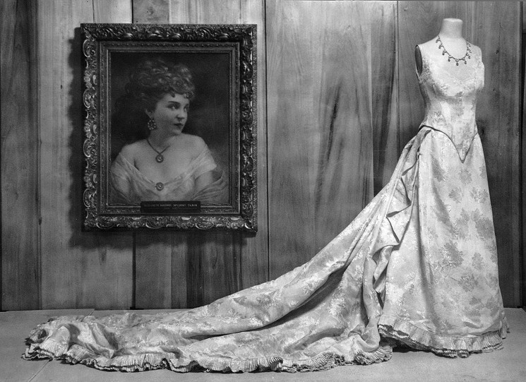 Baby Doe's wedding dress is in the History Colorado collection. - HISTORYCOLORADO.ORG