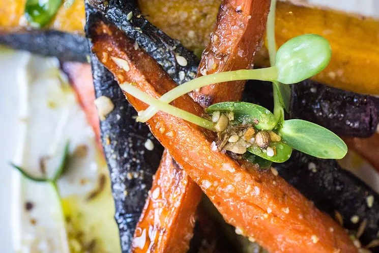 12@MADISON coaxes magic out of the humble carrot. - DANIELLE LIRETTE