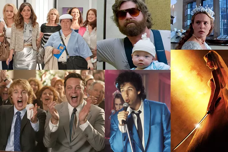 Choose your own wedding adventure. - KEITH GARCIA / UNIVERSAL, WB, PARAMOUNT, MIRAMAX, 20TH CENTURY FOX