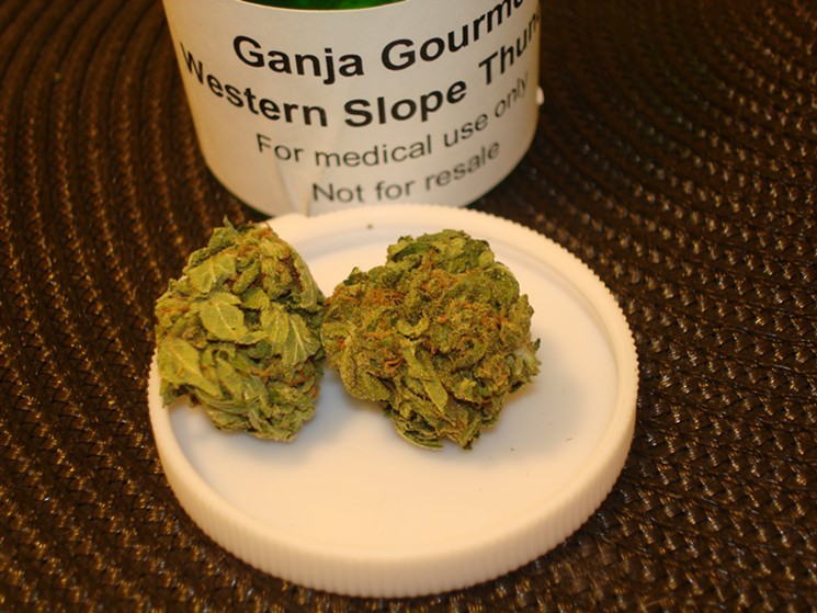 Ganja Gourmet opened in late 2009 as a marijuana restaurant. - WESTWORD