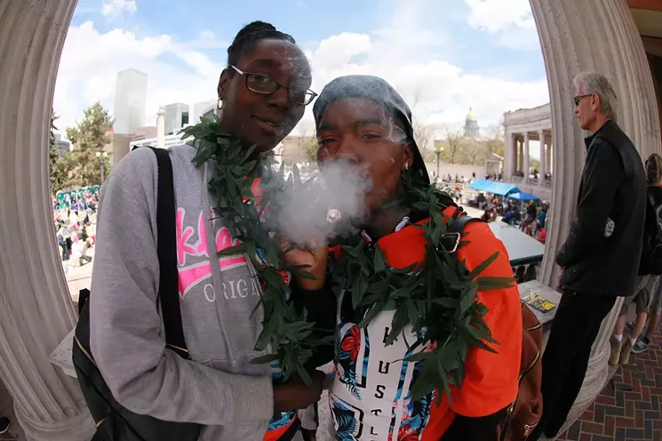 View our slideshow, including some sunnier moments from earlier in the day. - BRANDON MARSHALL