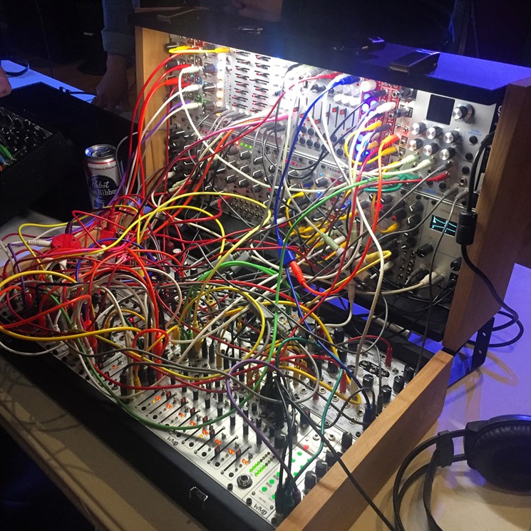 Syn-Sunday modular synthesizer sound patch. - RUDI CERRI