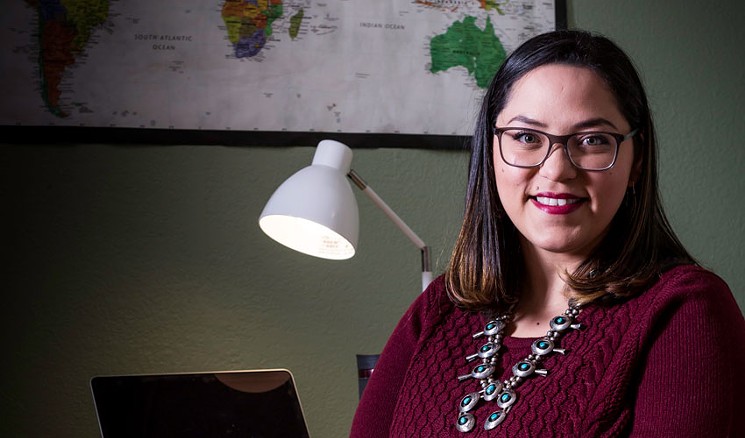 Julie Gonzales is the full-time policy director at the Meyer Law Office. - JAKE HOLSCHUH