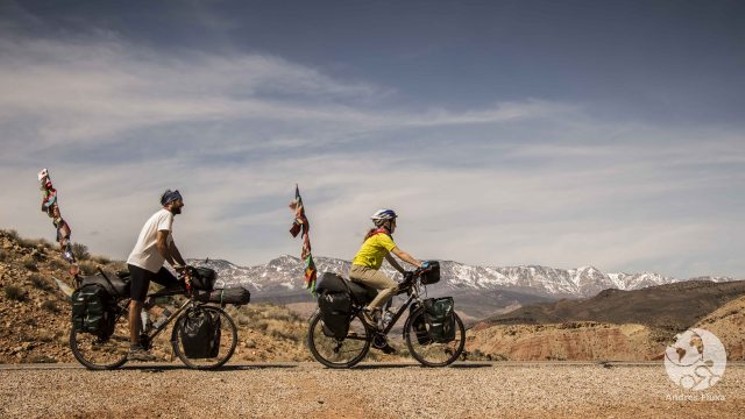Cycling across Utah. - ANDRES FLUXA