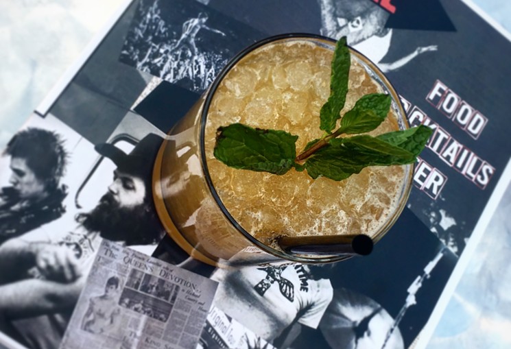 The Rev at the Occidental, a smash alternative to the mint julep. - LAURA SHUNK