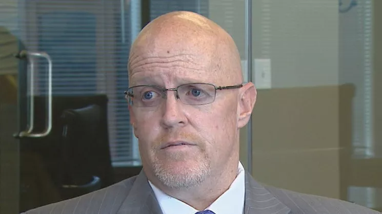 Brent Miller says he was fired in part because he blew the whistle on a DSD captain. - CBS4 FILE PHOTO