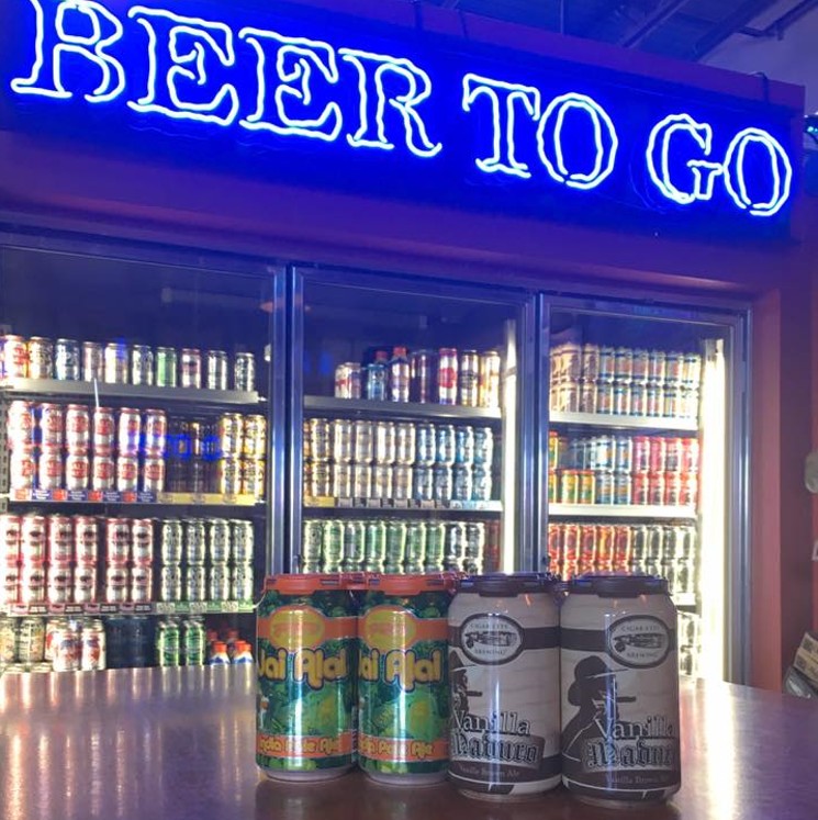 Cigar City beers have been sold at Oskar Blues's Tasty Weasel taproom for a while. - TASTY WEASEL TAPROOM