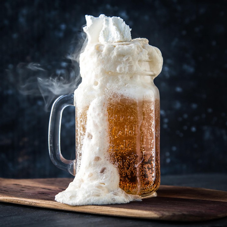 Something new from the Inventing Room: Butter Beer Float with Brown Butter Ice Cream. - THE INVENTING ROOM