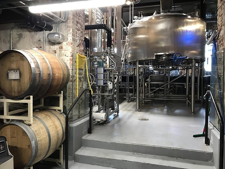 Tivoli's equipment is contained within the original brewery's infrastructure. - JONATHAN SHIKES