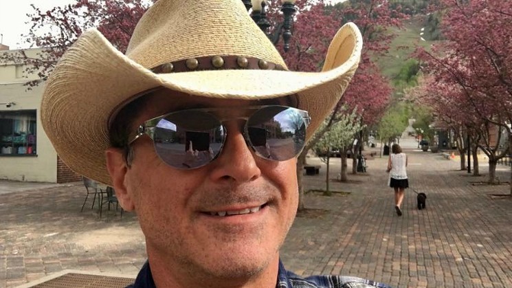 Michael Webber posted this selfie shot in Aspen on May 15, just over a week before his arrest. - FACEBOOK