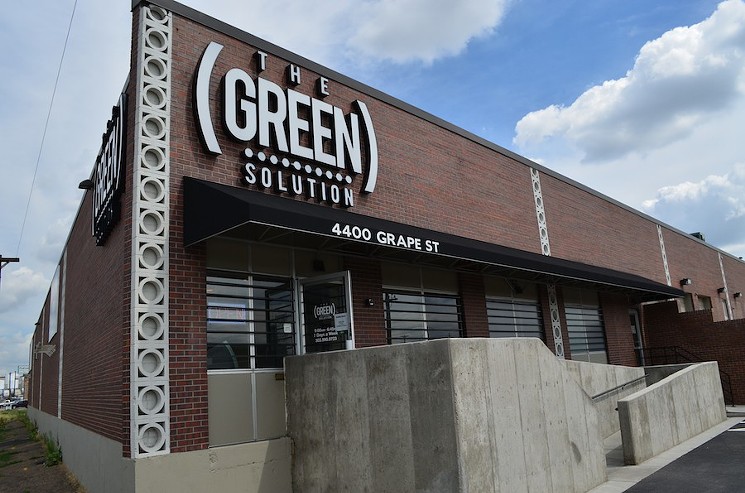The Green Solution's flagship location on Grape Street. - JON STEIN