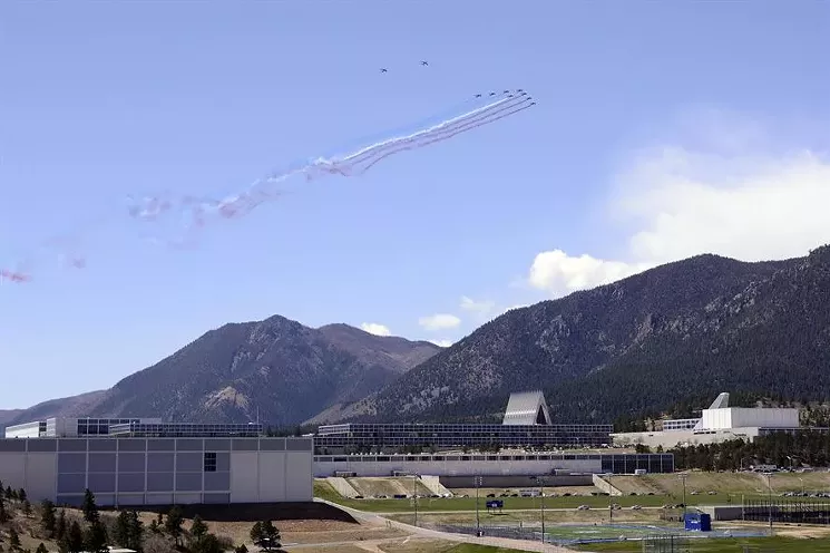 Peterson Air Force Base. - PHOTO BY MICHAEL KAPLAN VIA PETERSON.AF.MIL