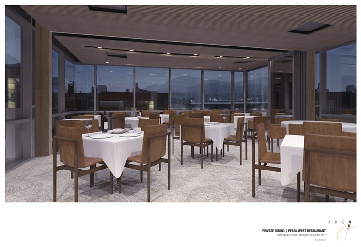 A rendering of Corrida's forthcoming dining room. - COURTESY CORRIDA