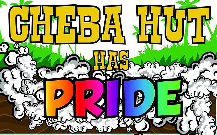 Cheba Hut is hosting a Pride bash featuring Montucky Cold Snacks. - CHEBA HUT
