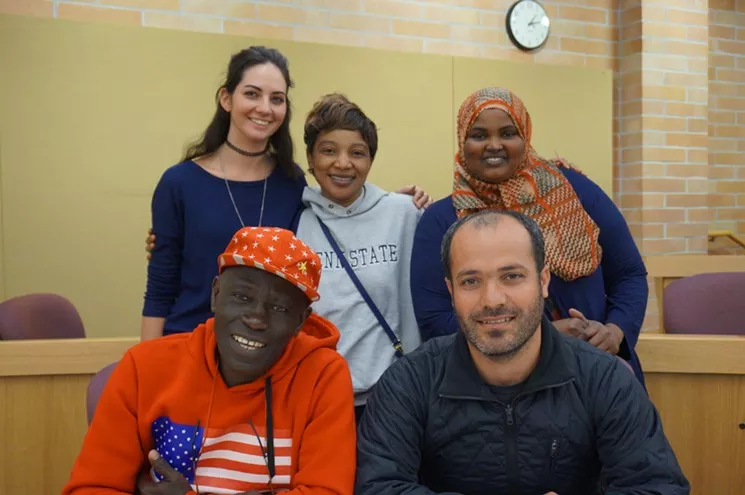 One of these refugees who went through food-service training at DU might be preparing your dinner on World Refugee Day. - MARK ANTONATION
