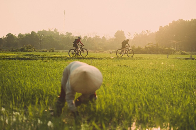 Cycling the Ho Chi Minh Trail. - COURTESY JOSH LETCHWORTH