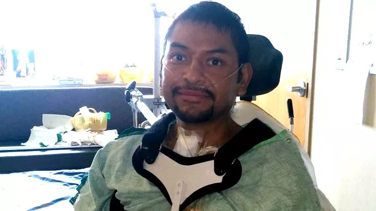 A photo from Sergio Cinto-Duran's GoFundMe page. - GOFUNDME