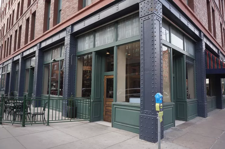 McCormick's Fish House occupied this corner for thirty years, but it will soon become Urban Farmer. - WESTWORD