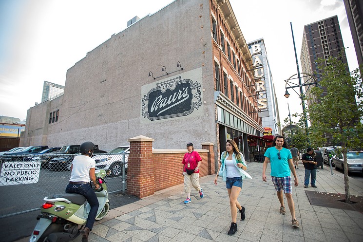 Baur's closed downtown, making way for a new incarnation of Dazzle. - DANIELLE LIRETTE