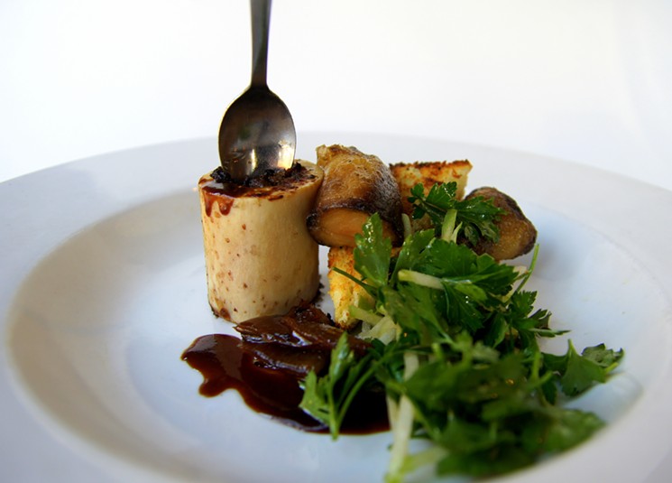 Vesta's bone marrow: one of the small plates on special in July. - COURTESY OF VESTA
