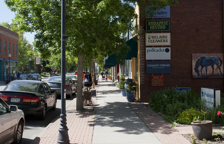 The South Pearl Street business district grew along streetcar lines. - SOUTHPEARLSTREET.COM